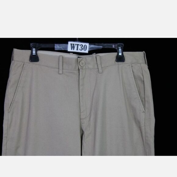 J.Crew The Sutton Men's Straight tan Chino Pants Size 33/30 style 38648 - Picture 3 of 6